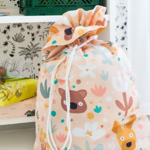 Illustrated Australian Animal Santa Sack