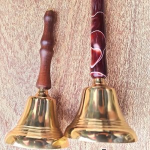 Bell with Handmade Wooden Handle