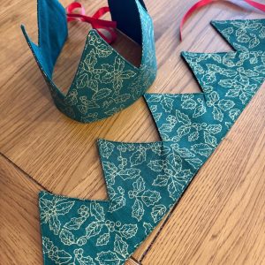 Reusable Fabric Christmas Crowns - Assorted Designs
