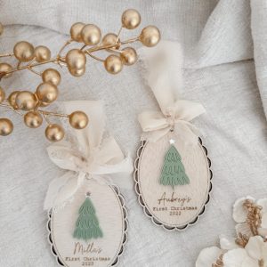 Personalised Baby's First Christmas Ornament