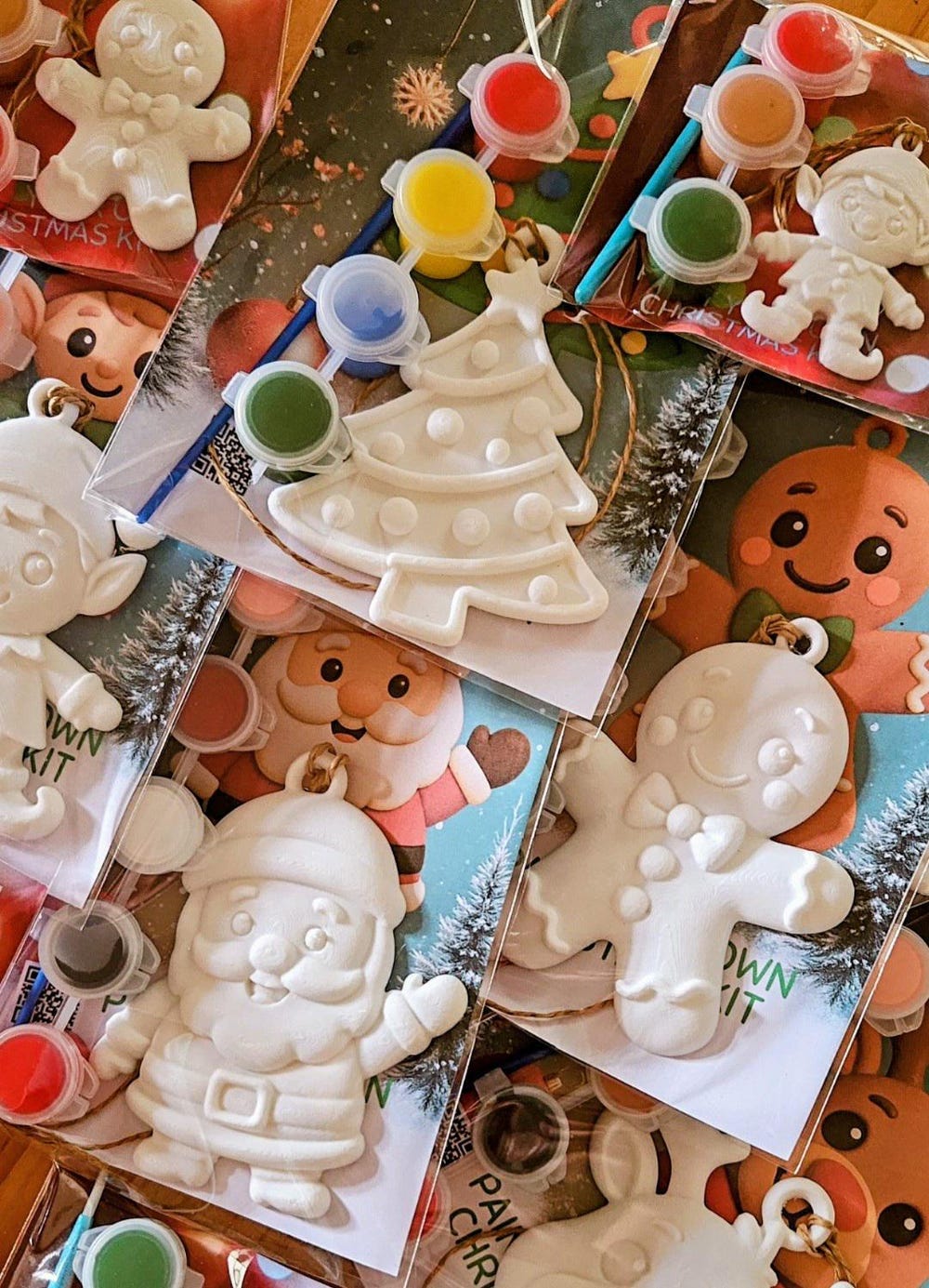 Paint-Your-Own Christmas Decoration Kit