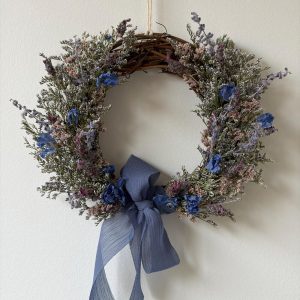 Dried Blue Toned Aussie Christmas Wreath